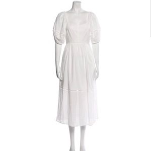 La Ligne Square Neckline Midi Length Dress NWT